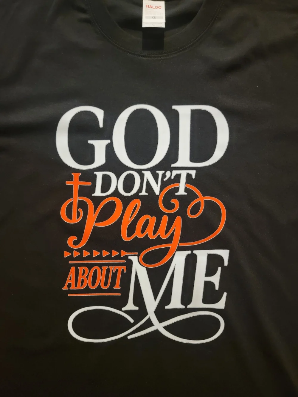 God Don't Play About Me T-shirt Unisex NWOT - Picture 2 of 2